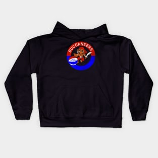 Defunct New Orleans Buccaneers ABA Basketball Kids Hoodie